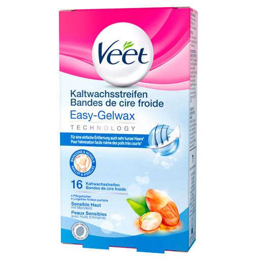 VEET Kaltwachs-Streifen Bikinizone & Achseln  16 St  Streifen