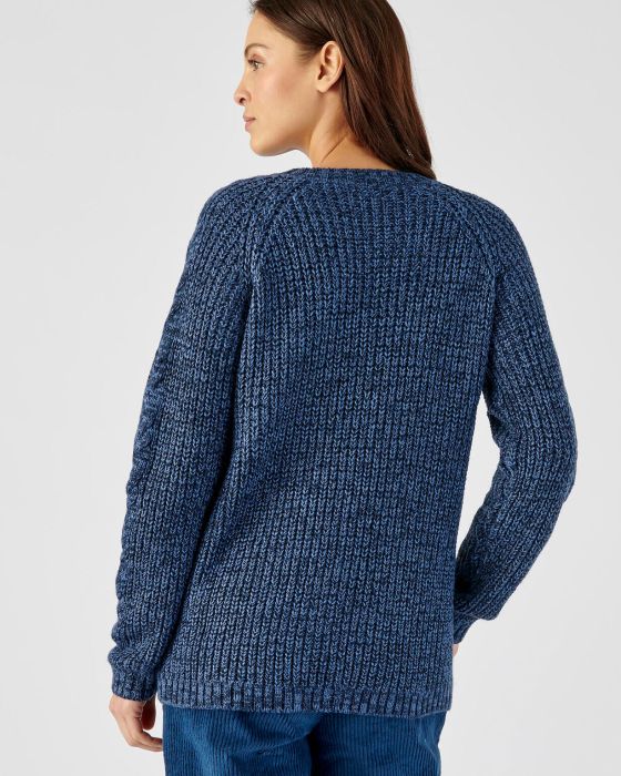 Pull en maille perlée et torsadée Thermolactyl
