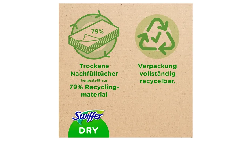 Swiffer Wischtücher trocken Holz & Parkett Nachfüllpackung