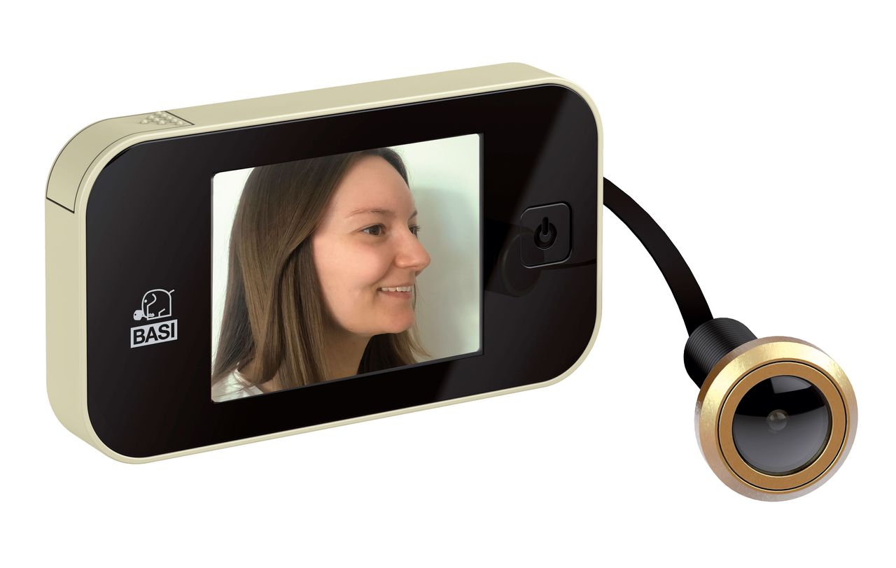 Basi Digitaler Türspion - TS 710 - champagne - für Türstärken 38-110 mm