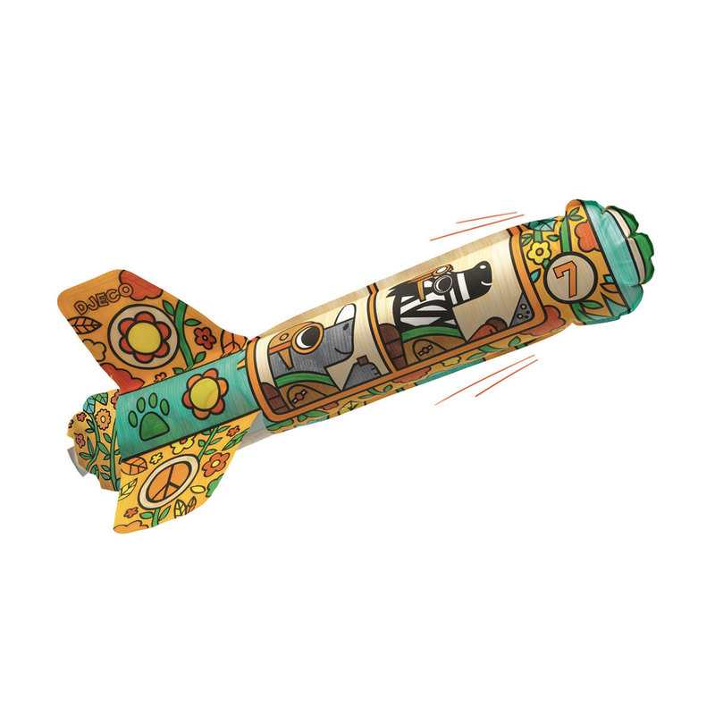 3 avions à colorier Djeco