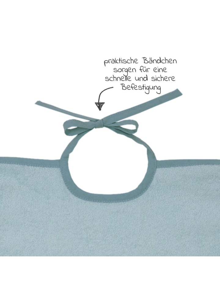 Wörner Ärmel-Lätzchen - Stickerei Eisbär - Mint in gruen,motiv günstig kaufen onesize