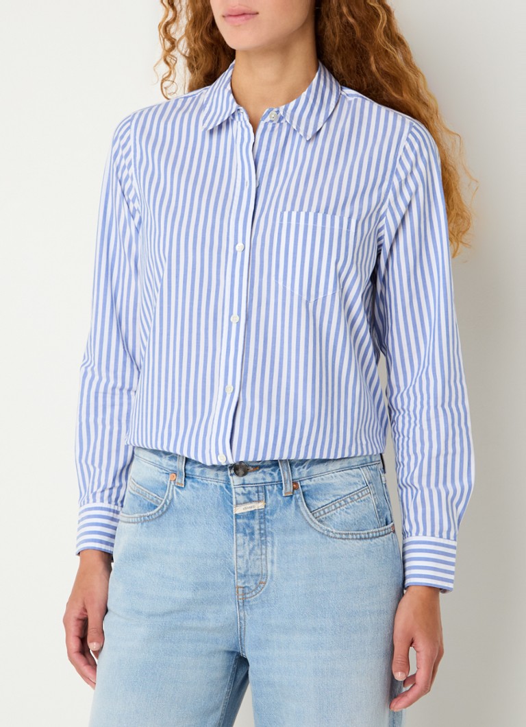 Bluza Rails Stina s prugastim printom i džepom na prsima