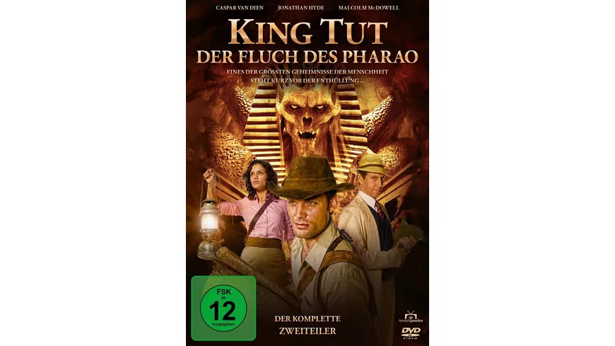 King Tut - Der Fluch des Pharao (Tutanchamun) (Fernsehjuwelen)  [2 DVDs]