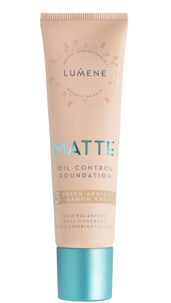 „Lumene Matte 3“ gaivaus abrikoso skonio makiažo pagrindas