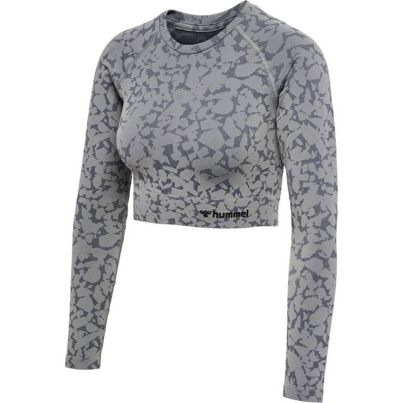 hummel hmlMT PI SEAMLESS CROP T-SHIRT L/S T-Shirt Damen