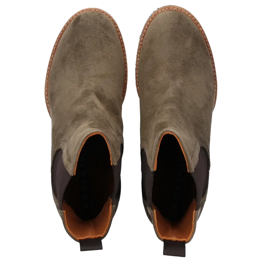 Roberto Festa - Chelsea Boots BERLIN Veloursleder - grün