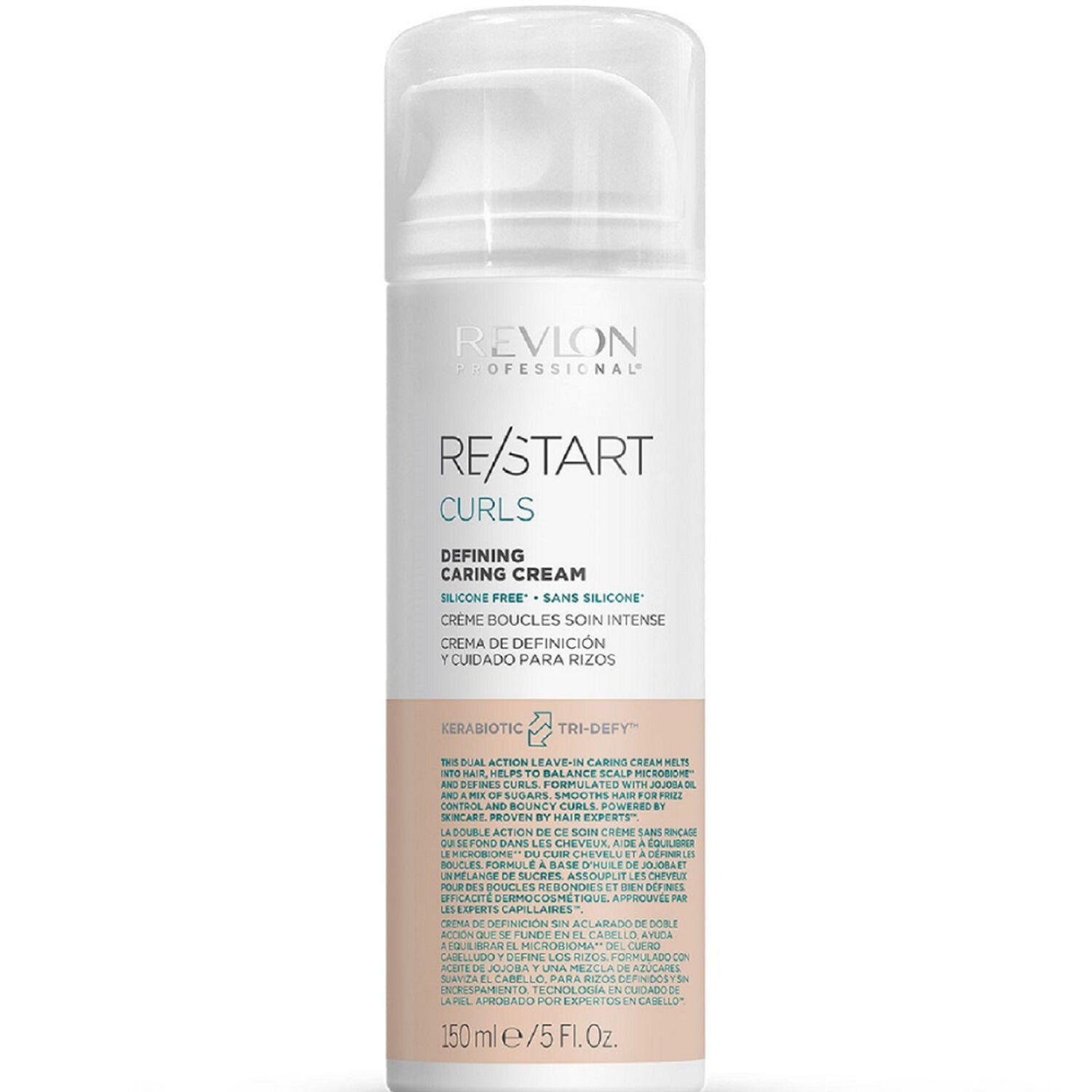 revlon professional Crème Soin Intense Définitrice de Boucles RE/START CURLS - Cheveux Bouclés - 150 ml