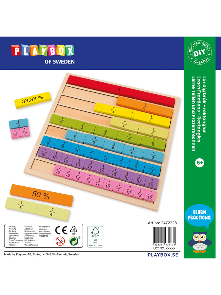 Playbox Lern-Bausteine in Bunt - ab 5 Jahren günstig kaufen onesize