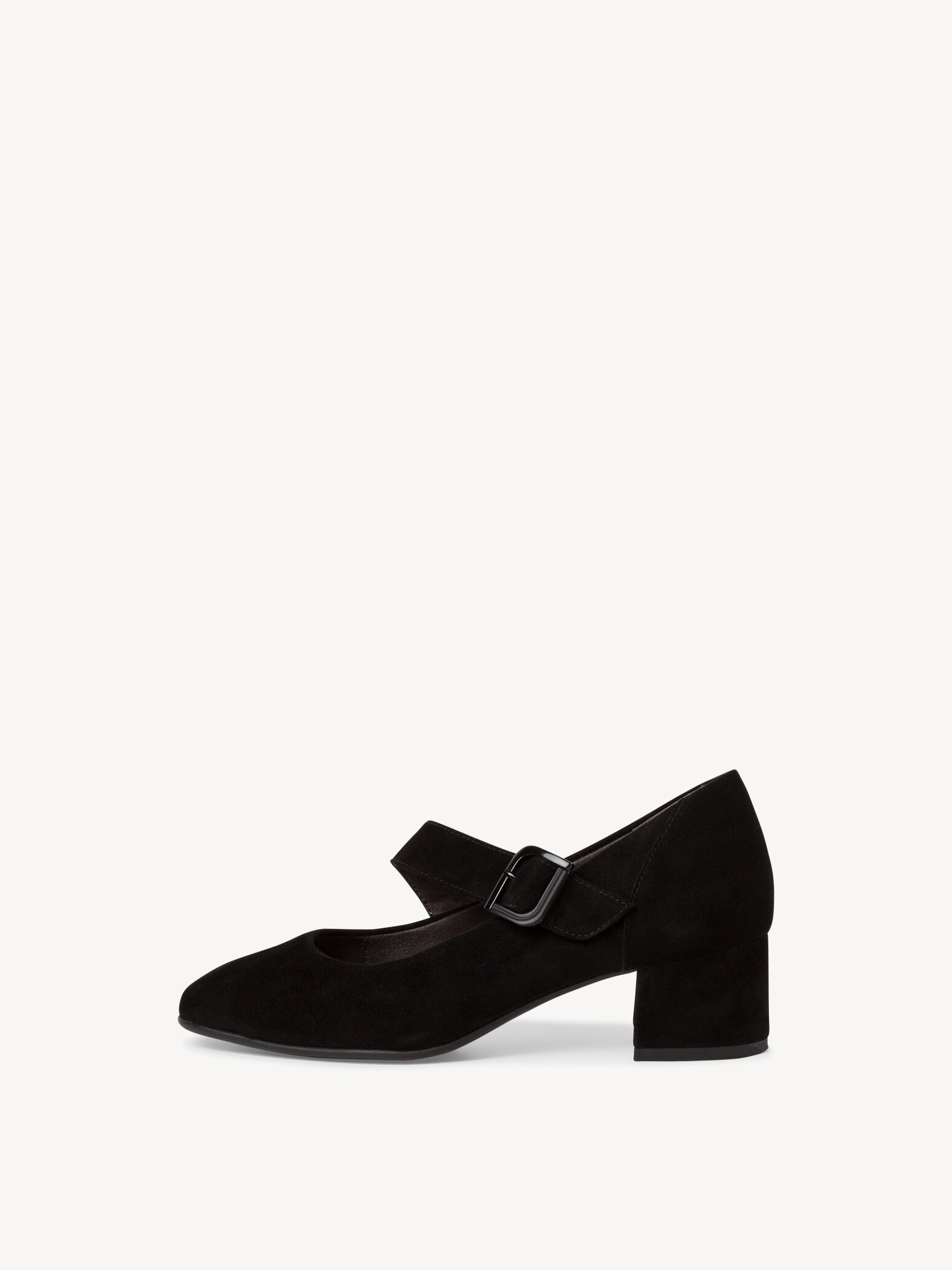 Escarpin en cuir - noir