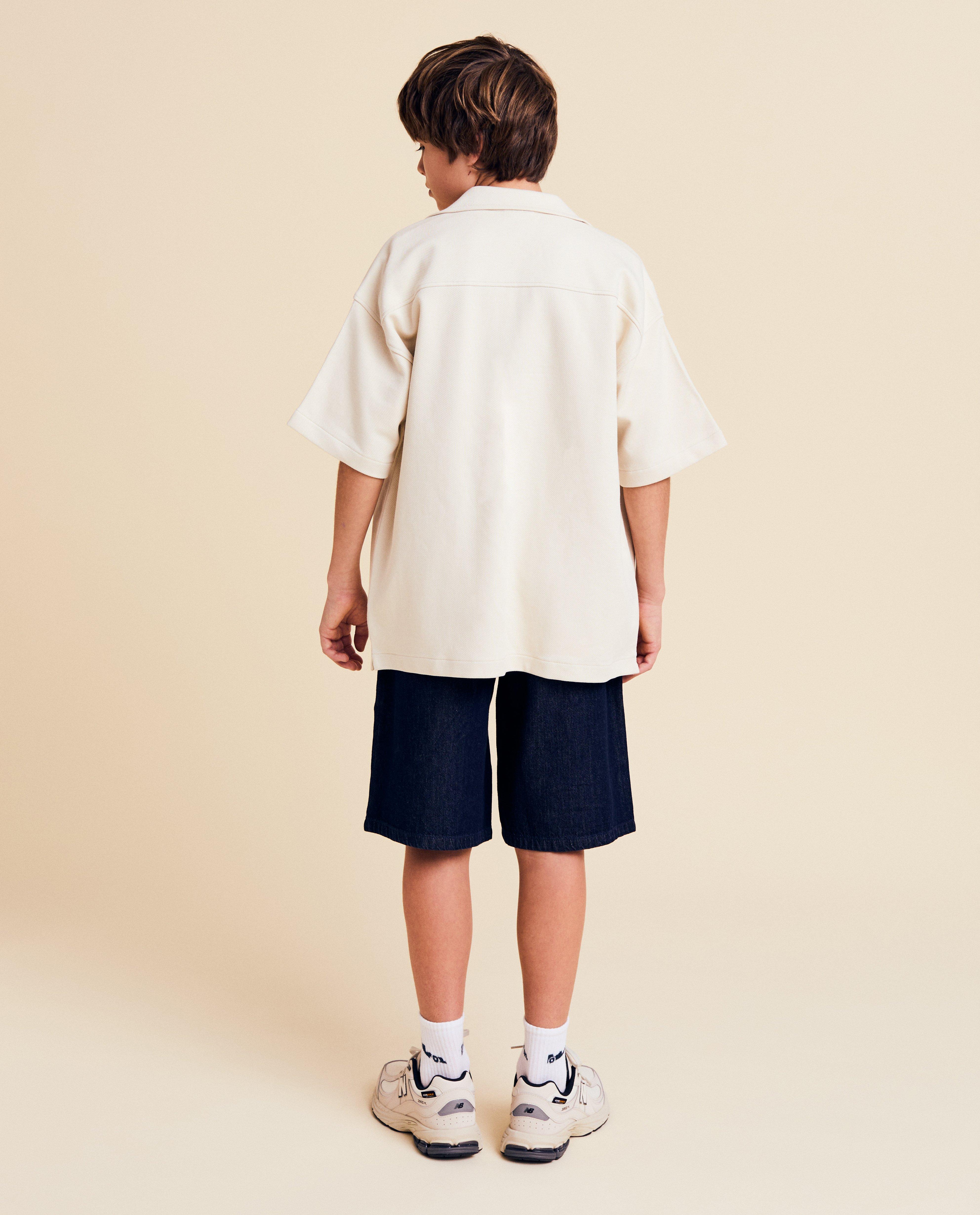 Kidz Nation beige skjorta, Speciella tillfällen ljusbeige