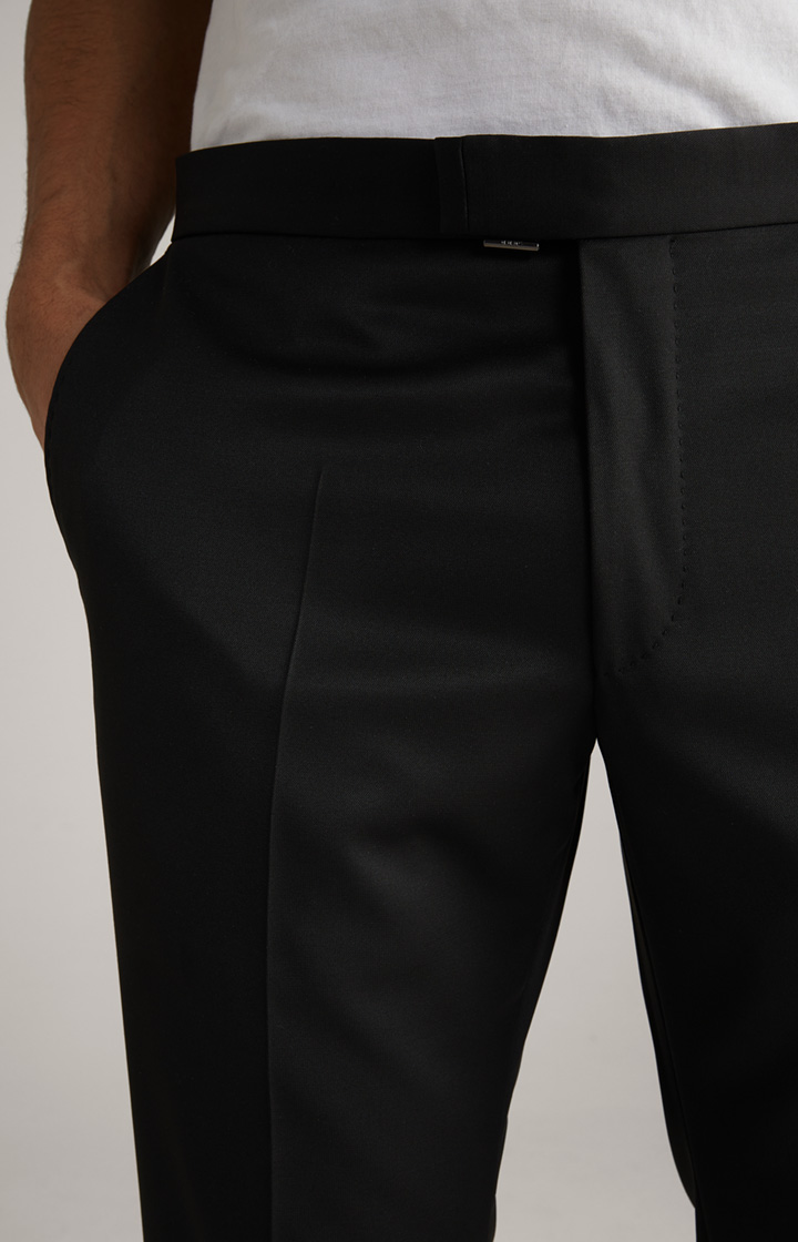 Smoking-Baukastenhose Bask in Schwarz