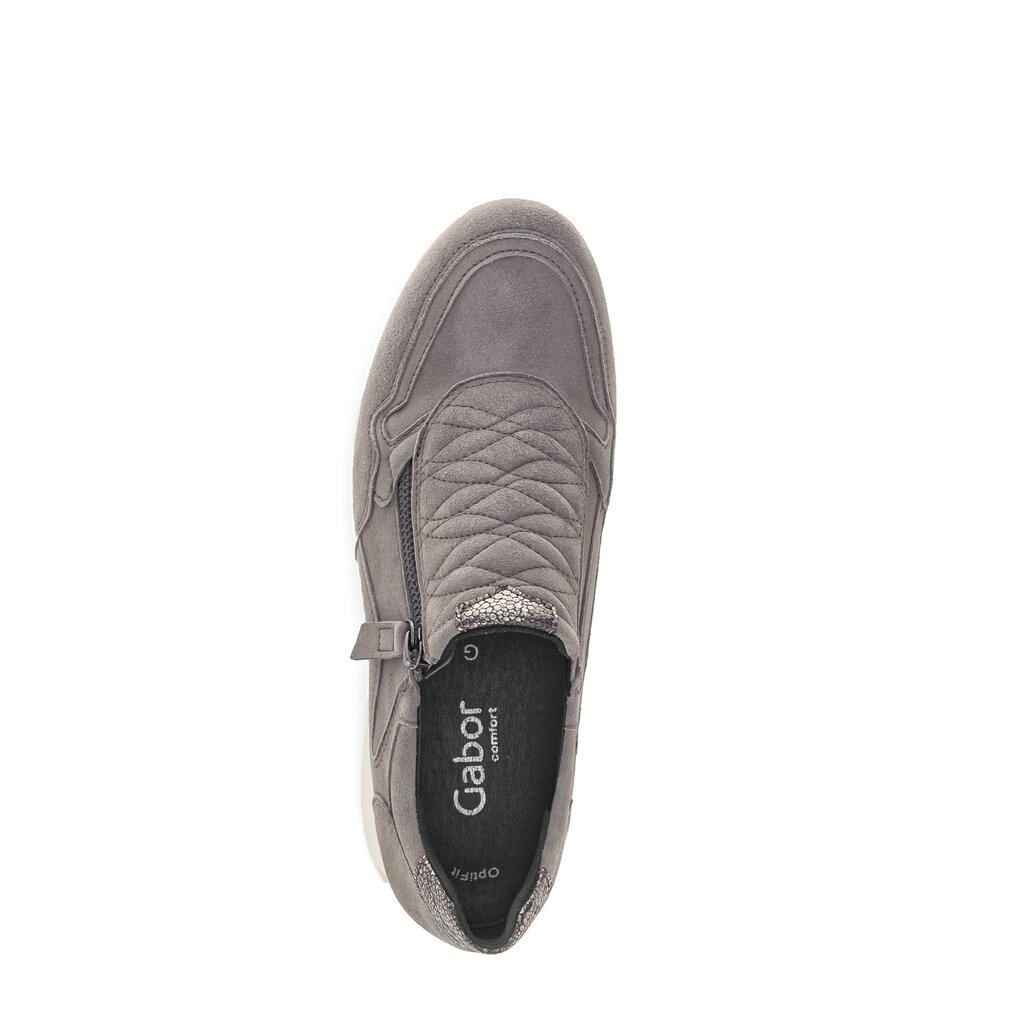 Gabor comfort Sneaker low grau