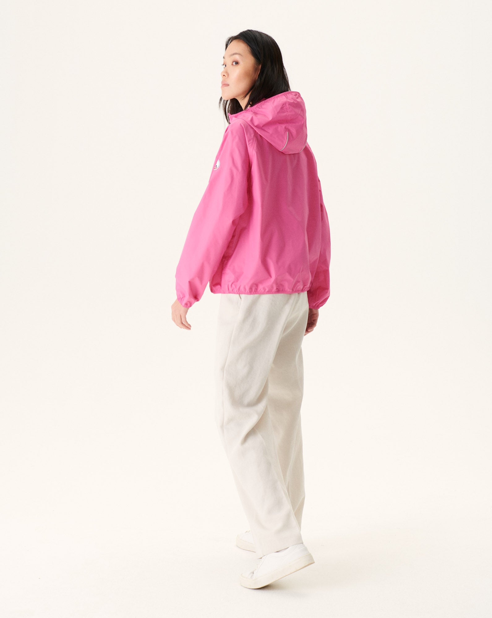 Imperméable paquetable Rose intense Singapore