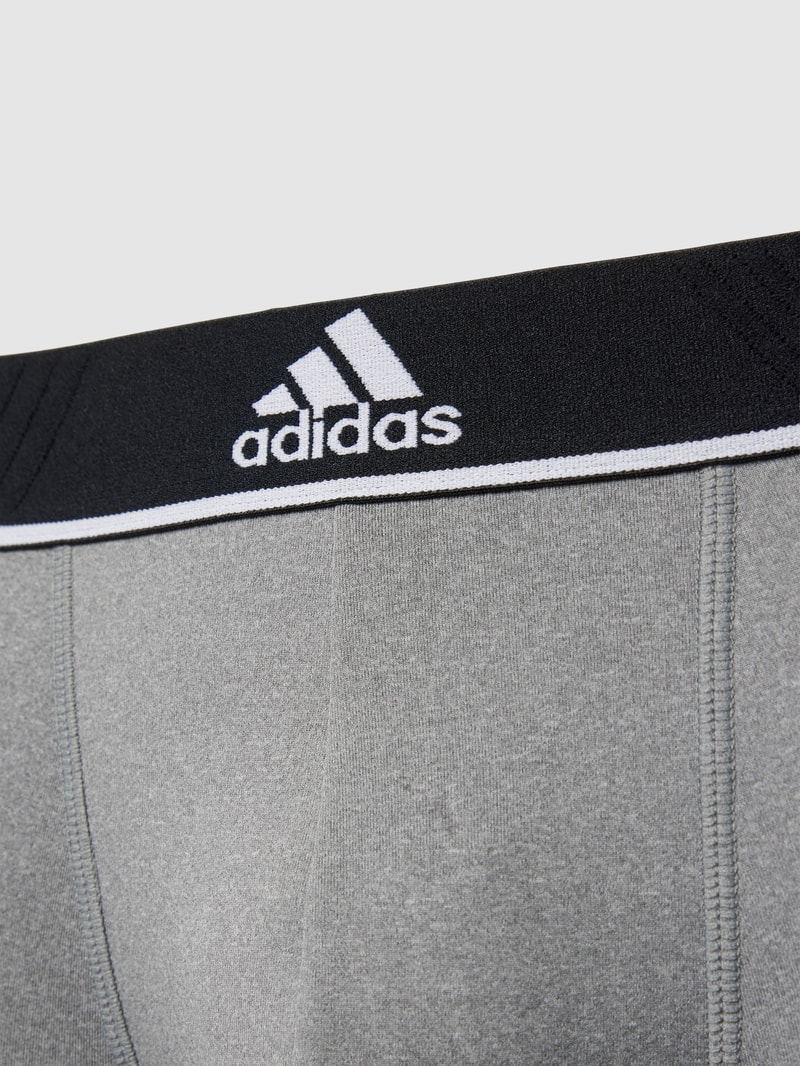 Trunks mit elastischem Logo-Bund im 3er-Pack in grün