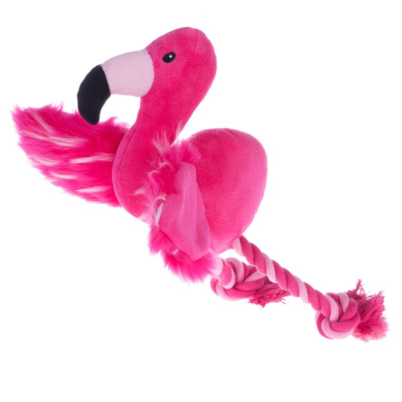 Hundespielzeug Flamingo mit Tau zu TOP-Preisen % bei bitiba.de