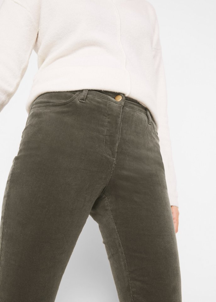 Stretch-Cordhose, Straight