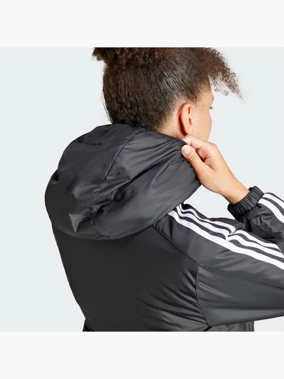 adidas Essentials 3-Streifen Insulated Hooded Jacke