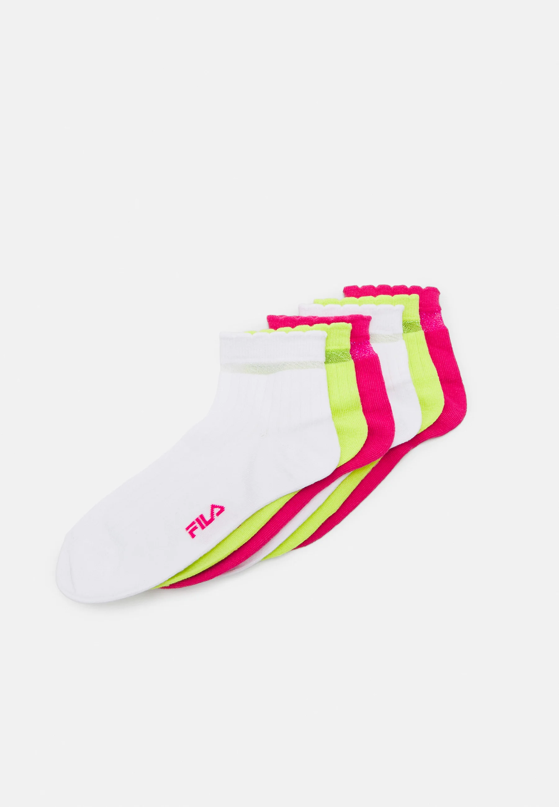 Fila MUJER QUARTER 6 PACK - Calcetines