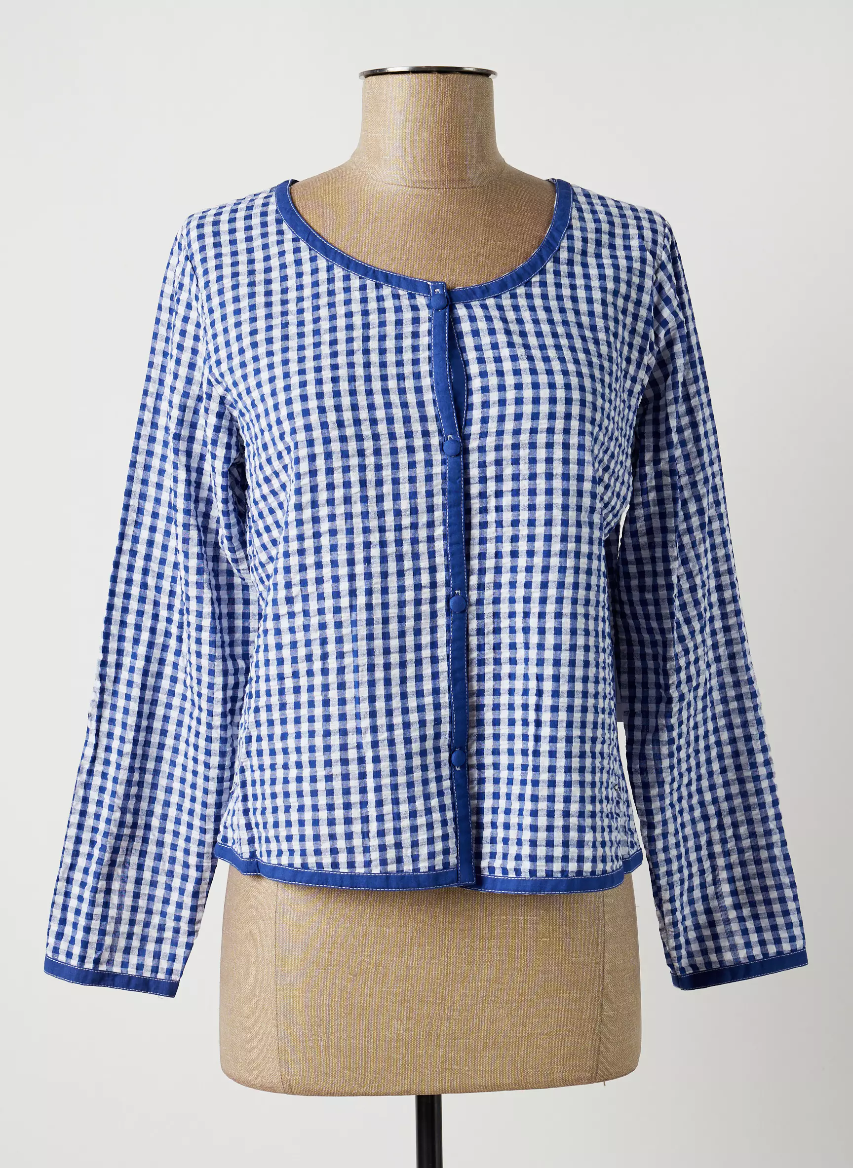 Agathe   Louise Vestecasual Femme couleur bleu