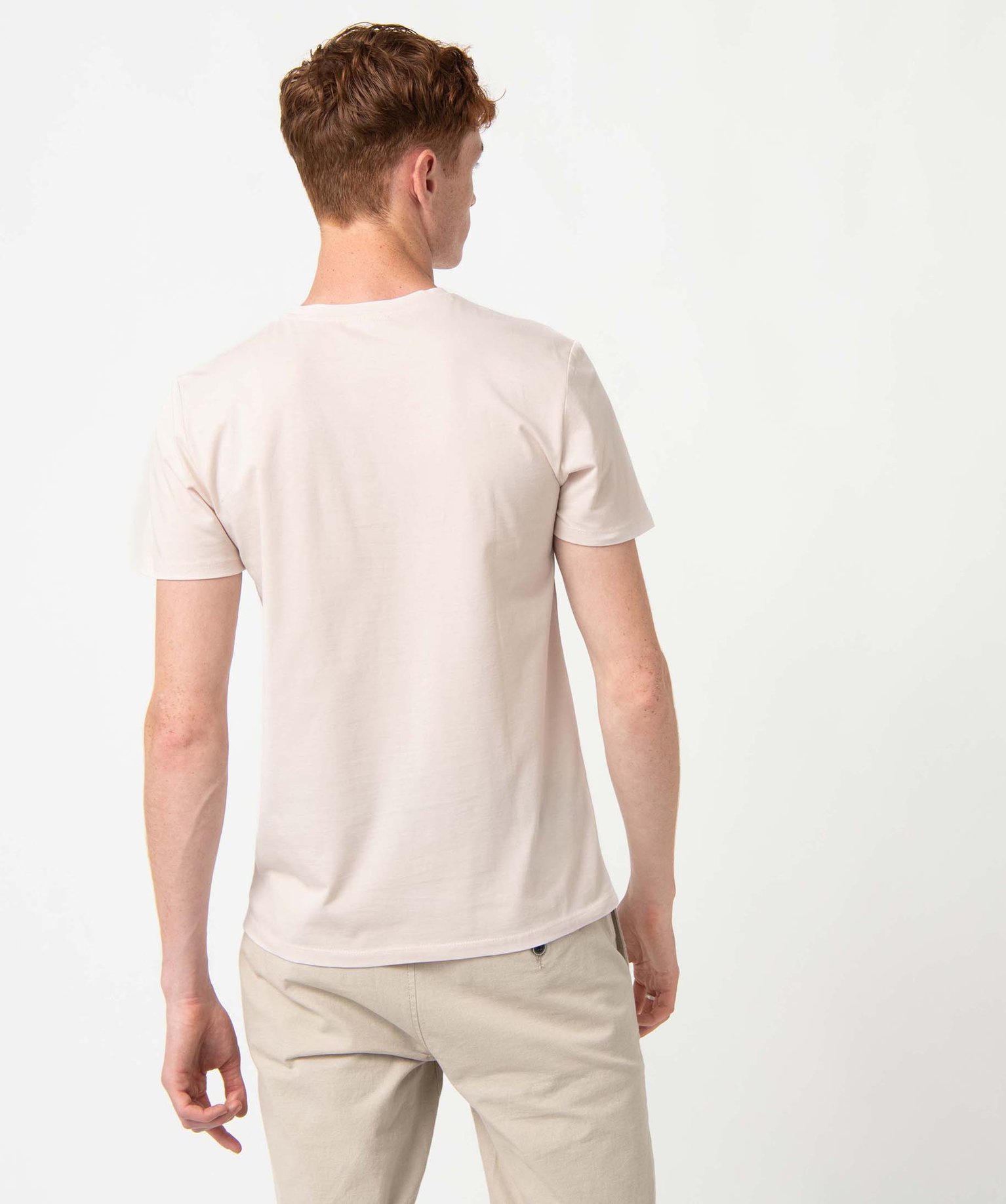 Tee-shirt homme coloris tie and dye avec inscription en relief rose | GEMO