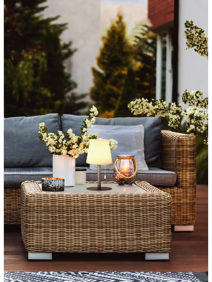 FHL easy  Akkuleuchte Garden in sandanthrazit - (H) 29 cm x Ø 15 cm günstig kaufen onesize