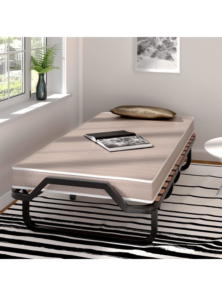 COSTWAY Gästebett 80x200cm mit Matratze in Beige günstig kaufen 200 cm