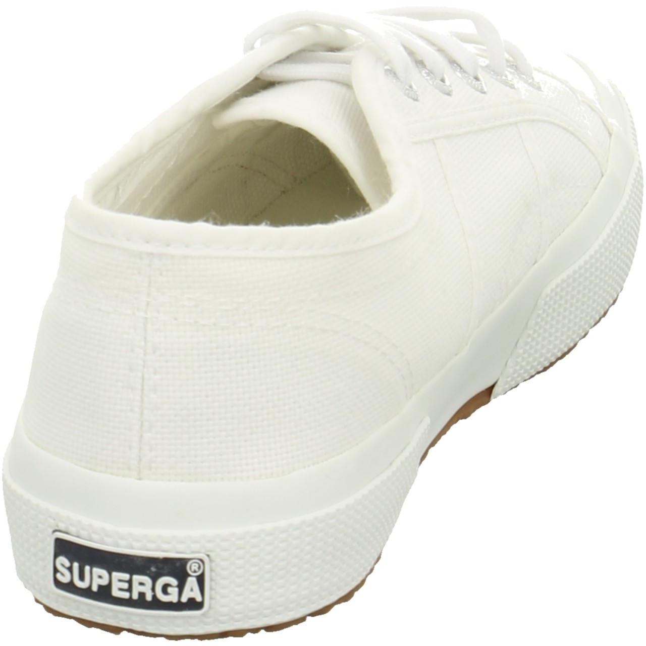 SUPERGA Sneaker weiss white Canvas