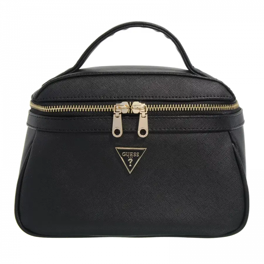 Guess - Guess Make-up Bags Kunstleder Black - schwarz