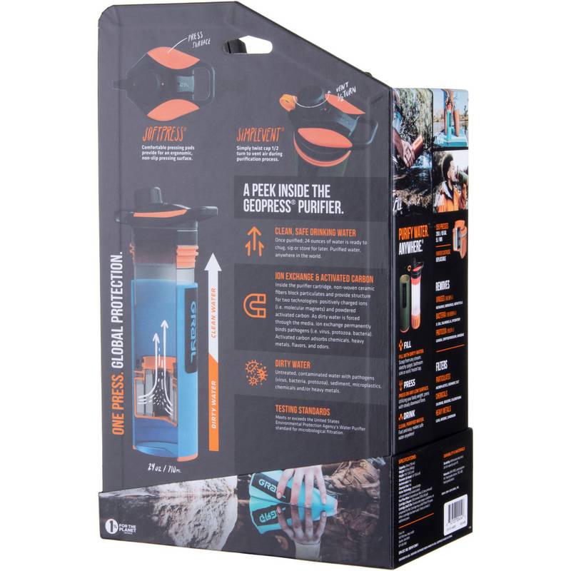 Grayl Geopress Purifier Bottle Trinksystem