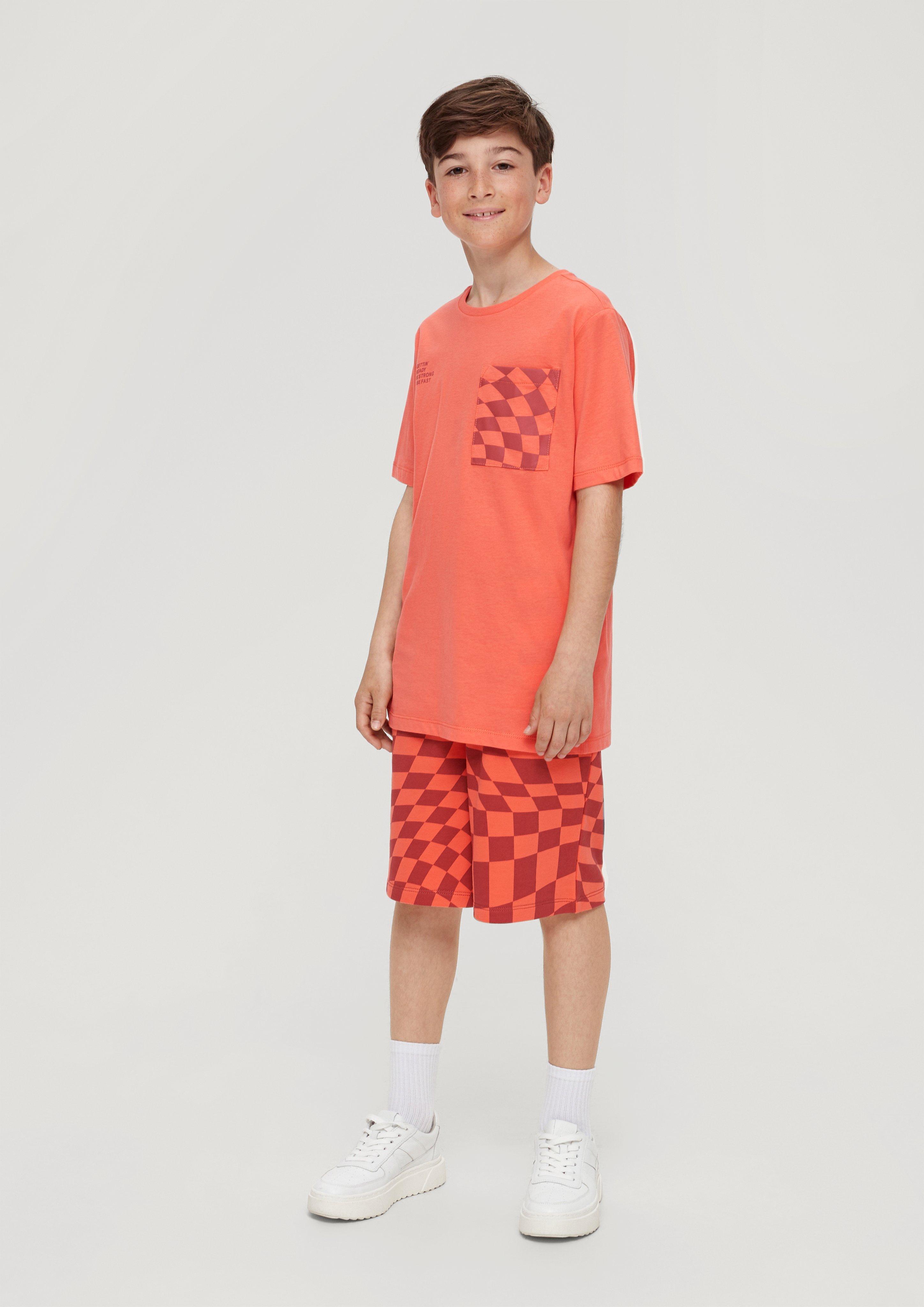 T-Shirt mit Brusttasche  2130532-2350