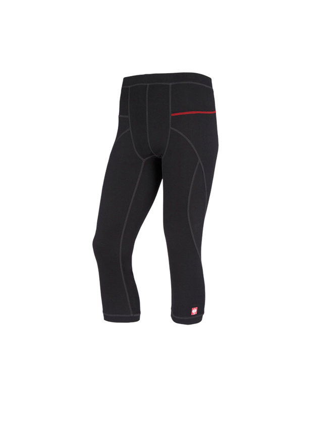 e.s. Funktions-3/4 Pants basis-warm
