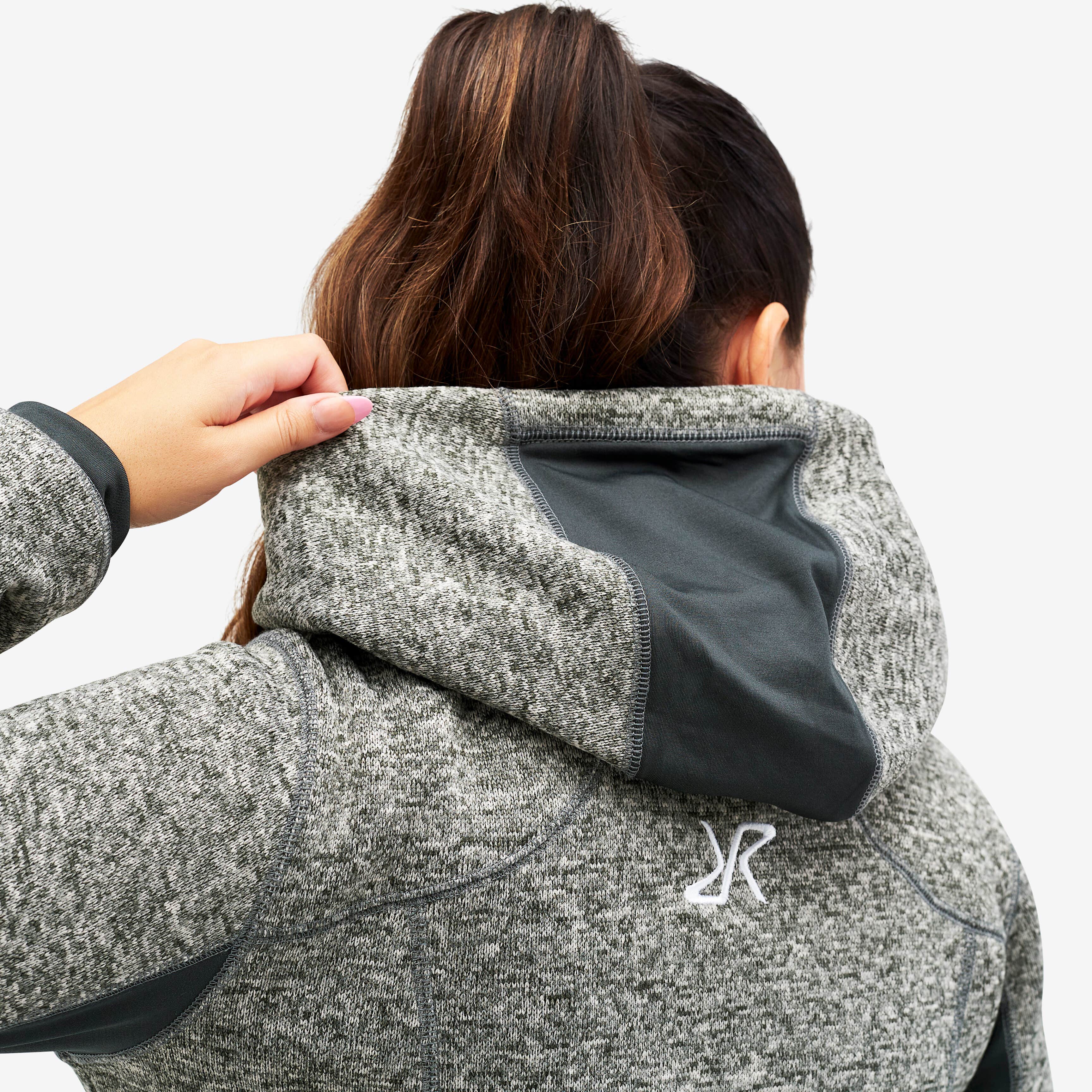 Fusion Hoodie Femme Anthracite