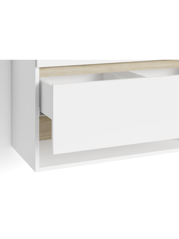 byLiving Waschtisch Marino in Weiß - (B) 80 x (H) 56 x (T) 40 cm günstig kaufen onesize