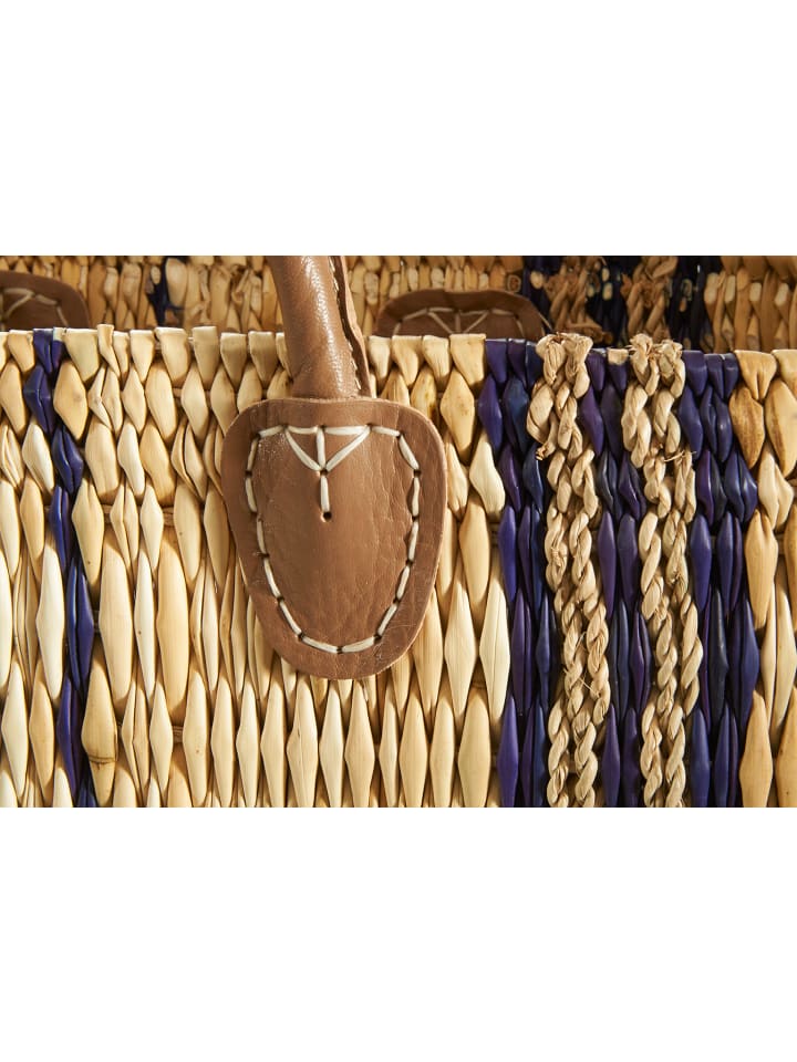 kobolo Einkaufstasche SEALEATHERBLUE in Blau günstig kaufen onesize