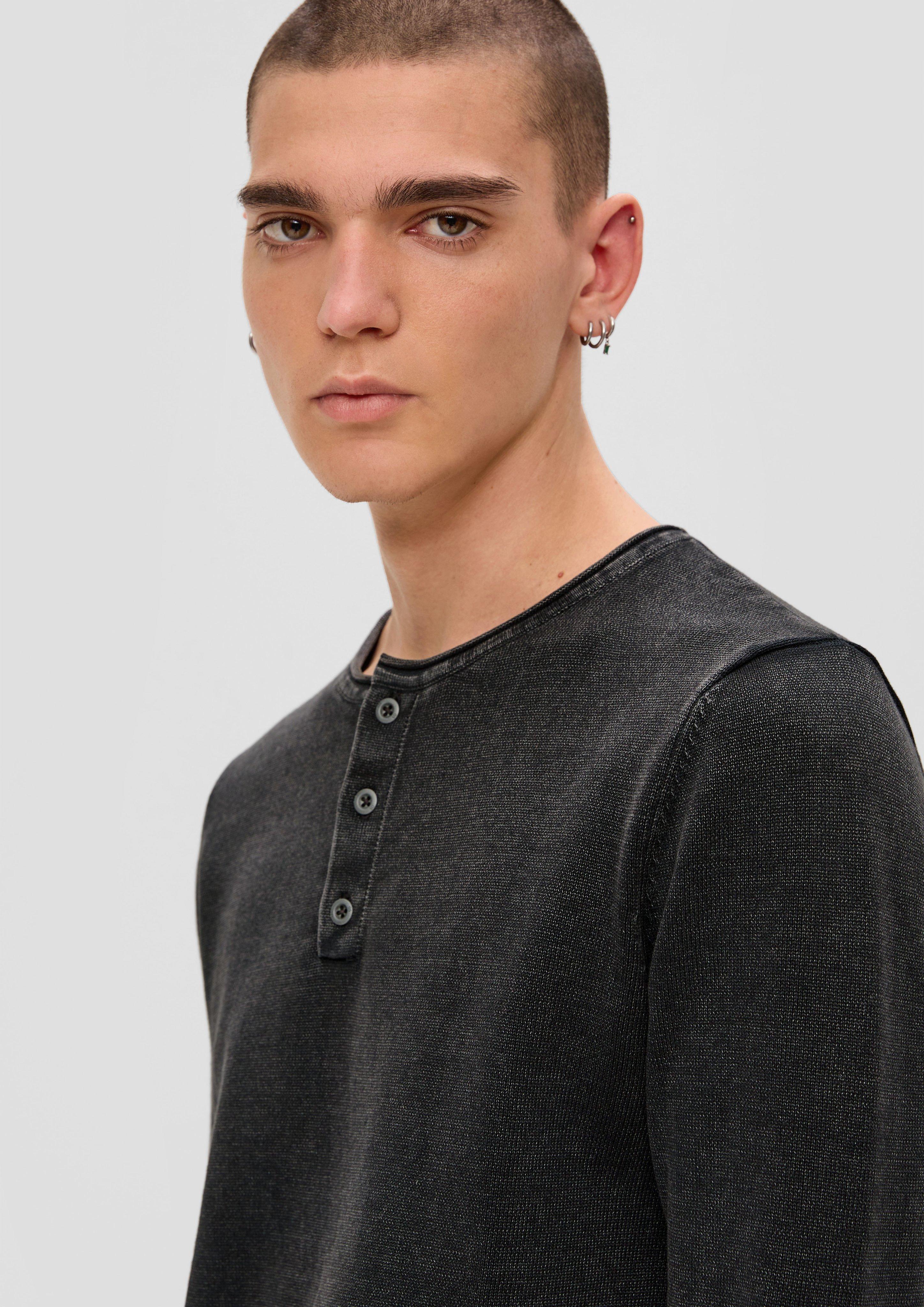 Longsleeve aus Feinstrick  2138703-9897