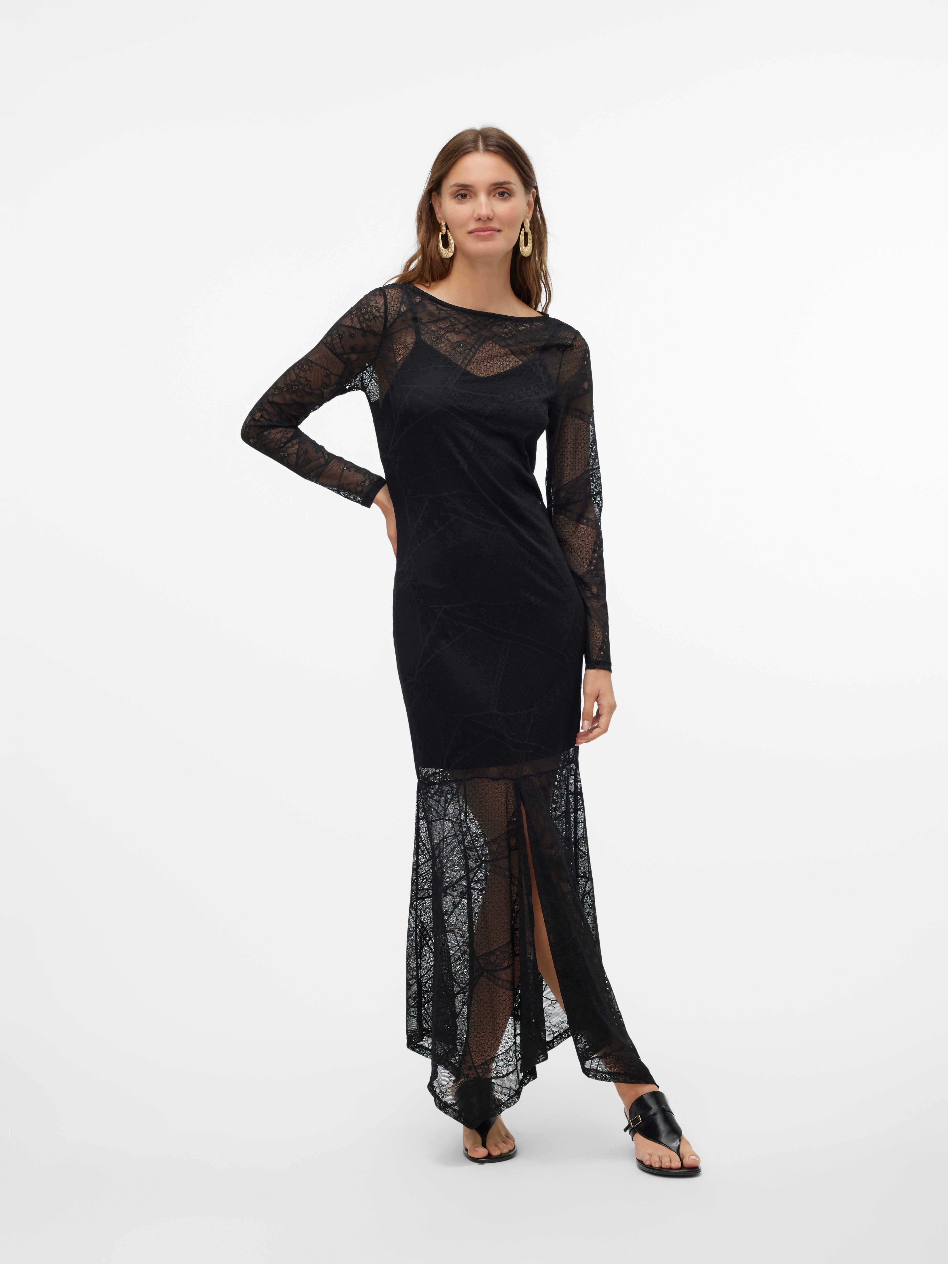 VMLOLLIE Langes Kleid