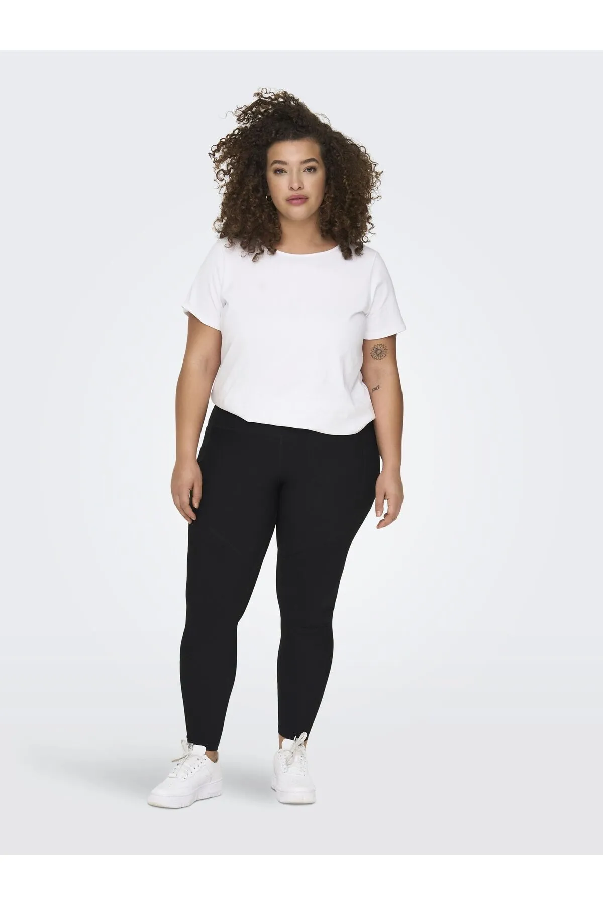 Only Play  Sport-Leggings - Schwarz - Mittlerer Bund