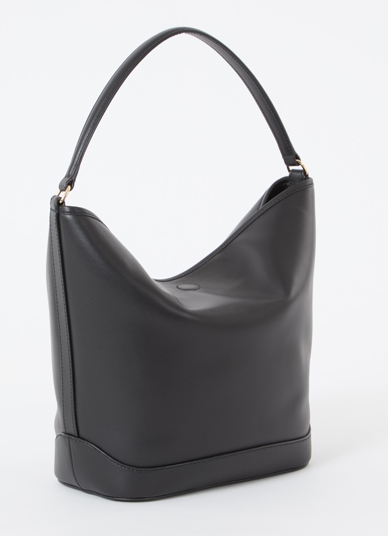 Sandro Leather handbag with detachable shoulder strap