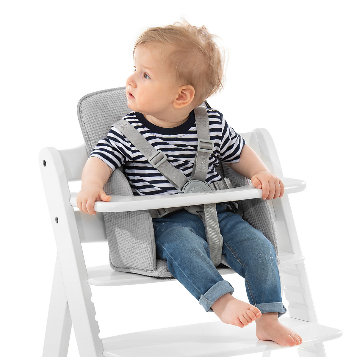 Sitzverkleinerer Alpha Cosy Select, Waffle Pique Grey