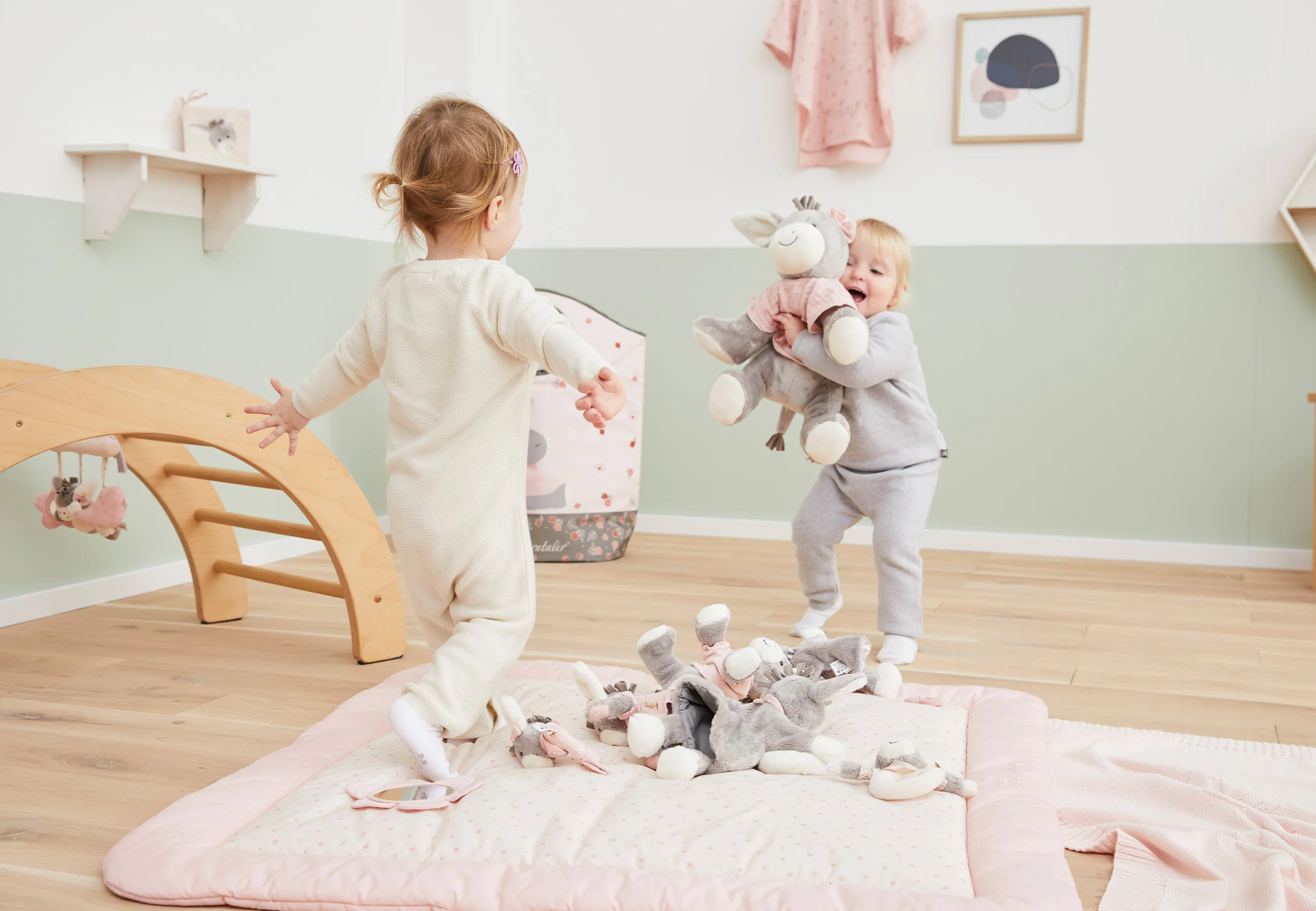 Greif-Quietsche Esel Emmi Girl in rosa