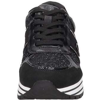 Tamaris Plateau Sneaker in schwarz
