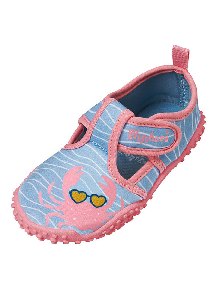 Playshoes Badeschuhe in Hellblau/ Rosa günstig kaufen