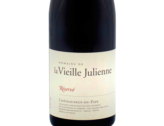 Domaine de la Vieille Julienne Châteauneuf-du-Pape Réservé 2012 Rhône Châteauneuf du Pape