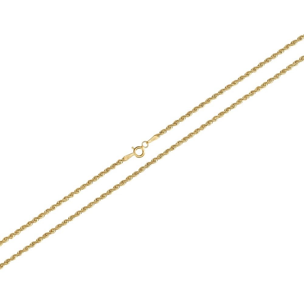 Valeria Chaînette 375 Or jaune collier