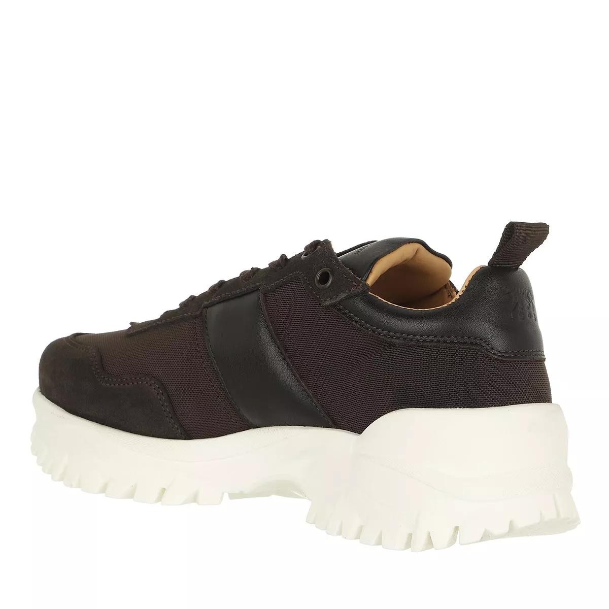 TIGER OF SWEDEN Freizeit Schnürer braun Low-Top Sneaker