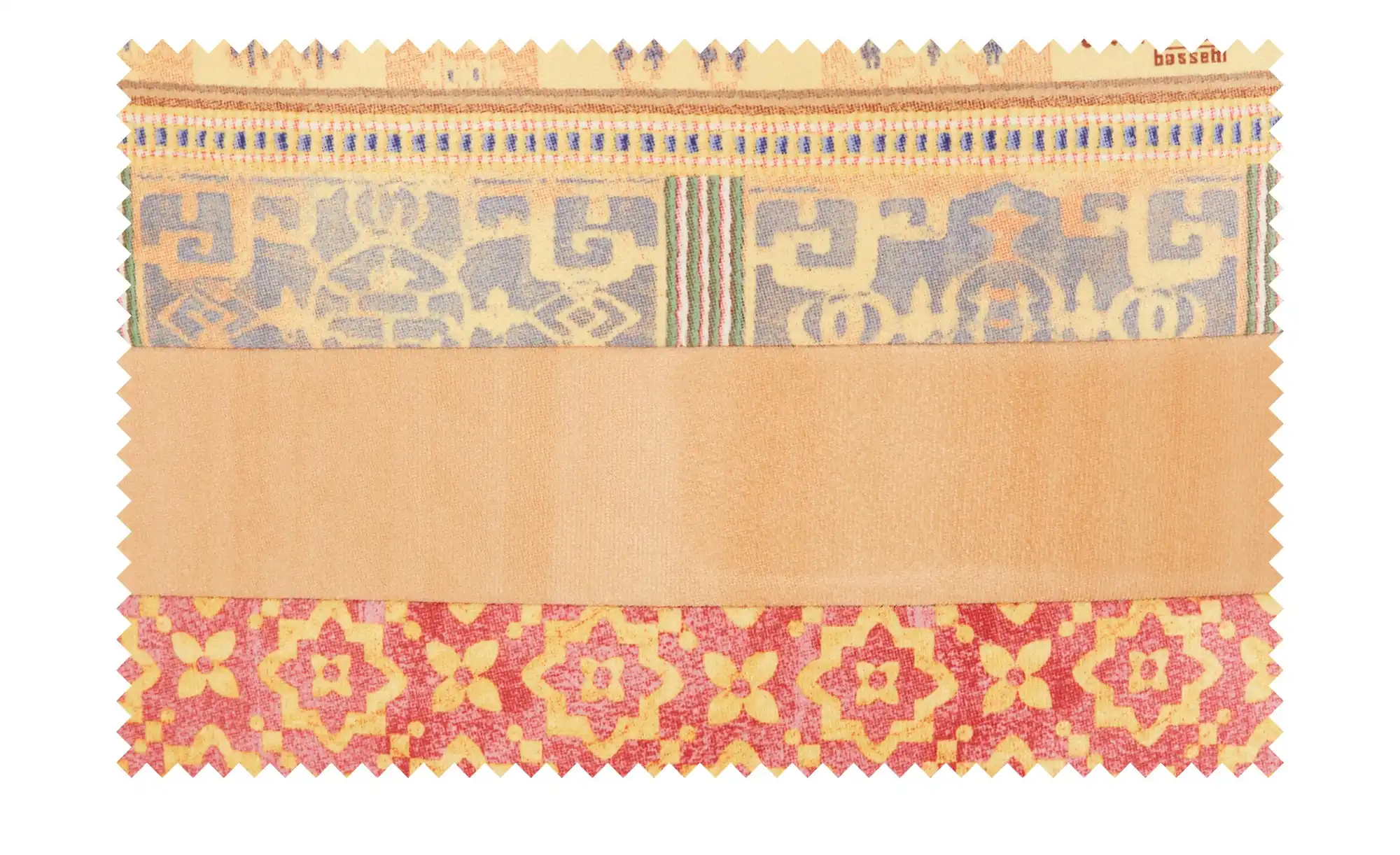 bassetti by SCHRÖNO Pouf aus Velours Tino