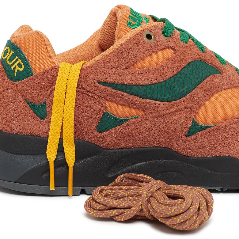 Saucony Colour Plus Companie Grid Shadow 2 forrest wander