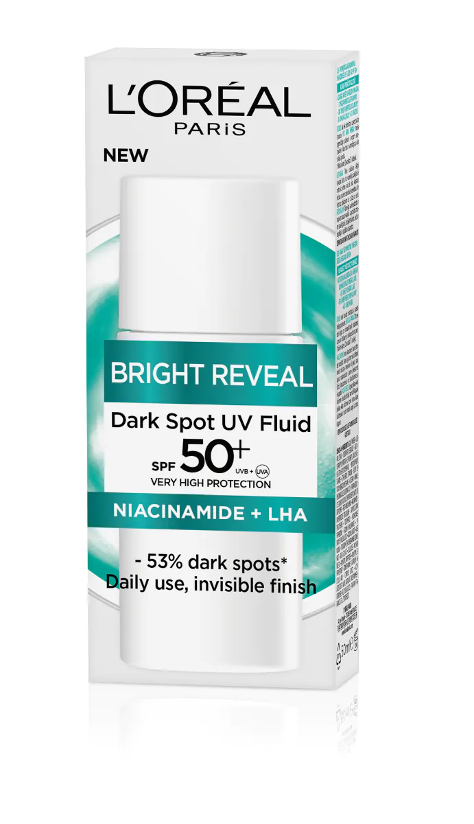 L'Oréal Bright Reveal UV Fluid Sonnenschutz LSF 50+ 50 ml