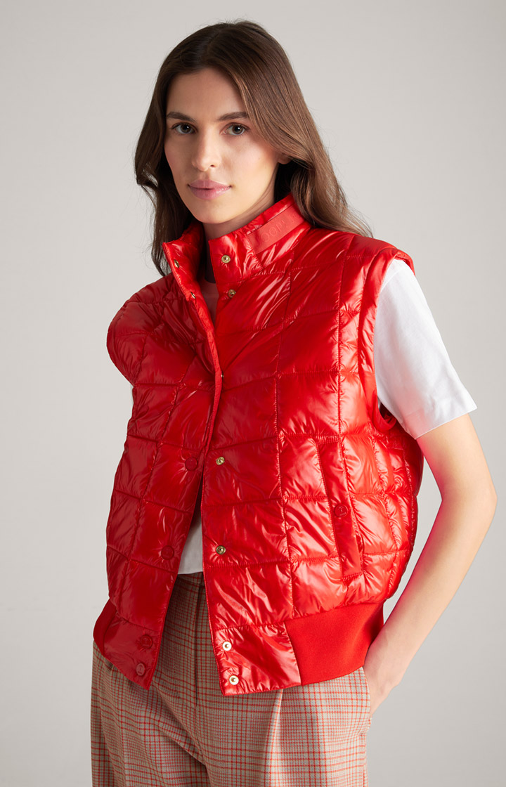 2in1-Steppjacke in Rot